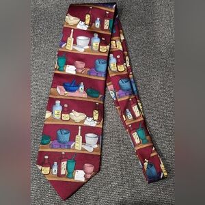 Avery medical fashions apothecary medical pharmaceutical themed neck tie